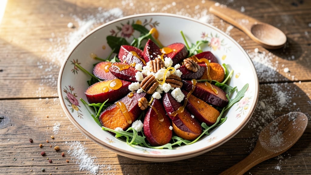 Beet and Sweet Potato Salad Recipe: Earthy-Sweet Crunch With Citrus Vinaigrette