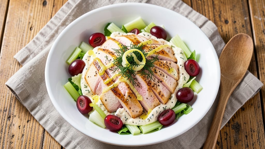 Joey Katsu Chicken Salad Recipe: Crispy Celery Crowns Over Creamy Dill-Mayo Bliss