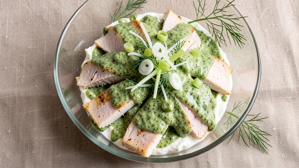 Green Goddess Chicken Salad TikTok Recipe: Crispy Celery Crowns Over Herbed Cream Cheese Bliss