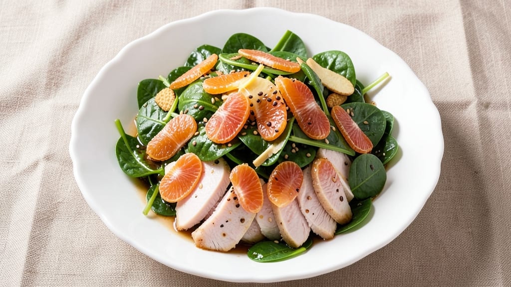 Asian Chicken Salad Recipe With Mandarin Oranges: Sweet-Tart Crunch Meets Zesty Ginger Dressing