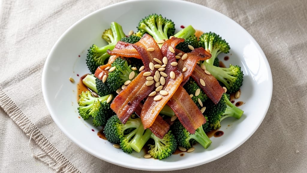 Broccoli Bacon Salad Recipe Sunflower Seeds: Crispy Crunch and Smoky Sweetness Balance