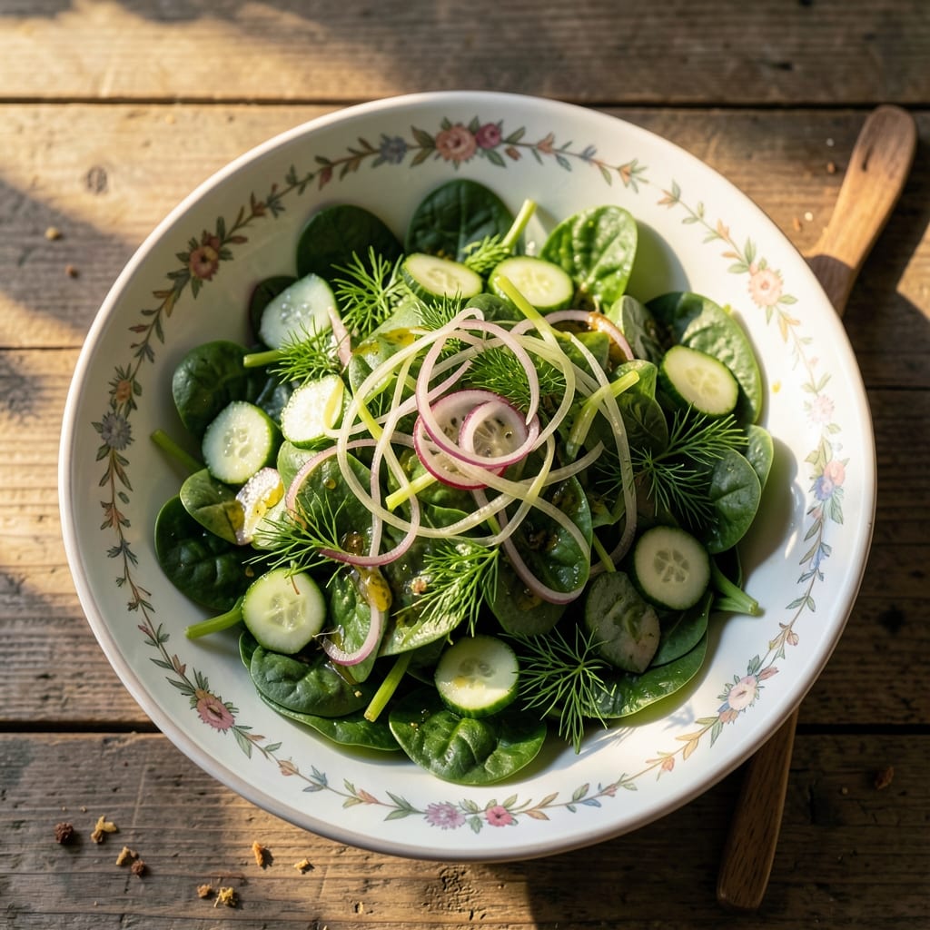 Accompaniment Salad Recipe: Celery-Dill Vinaigrette With Pantry Staples