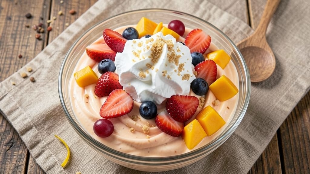 Fruit Salad Recipe With Cool Whip And Cream Cheese: Ultra Creamy Layered Dessert Salad