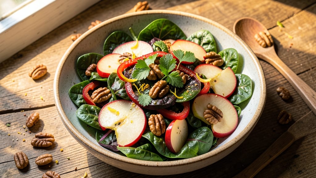 Beetroot Leaves Salad Recipe: Earthy Greens With Nutty Lemon Zing