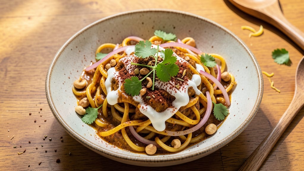 Curry Noodle Salad Recipe South Africa: Spiced Warm Noodles With Cool Tangy Dressing