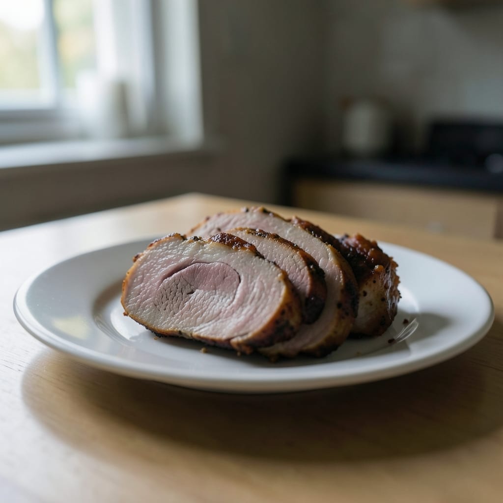 The dish as the corrected method produces it