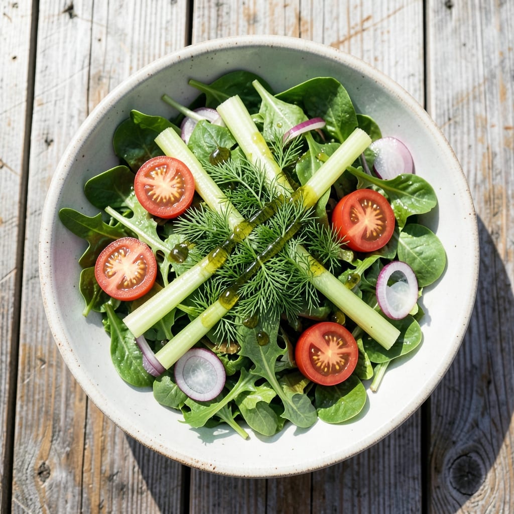 54th Street Summer Salad Recipe: Celery-Dill Crunch With Zero Mayo