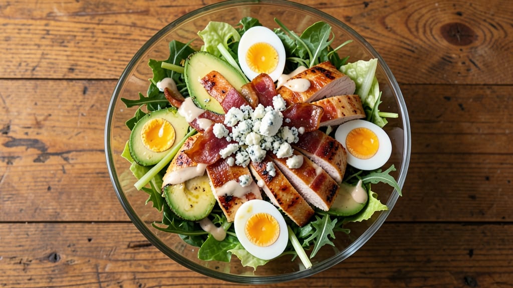 Martha Stewart's Cobb Salad Recipe: Crispy Celery Crowns and Classic Layered Freshness