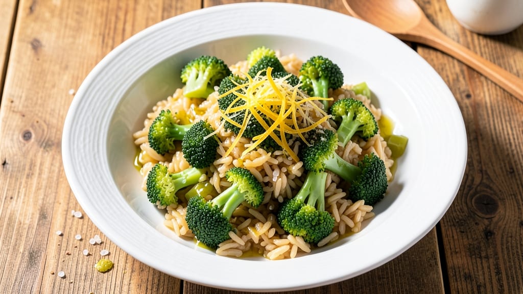 Broccoli Orzo Salad Recipe: Crisp-Topped Creaminess With Lemon Zing