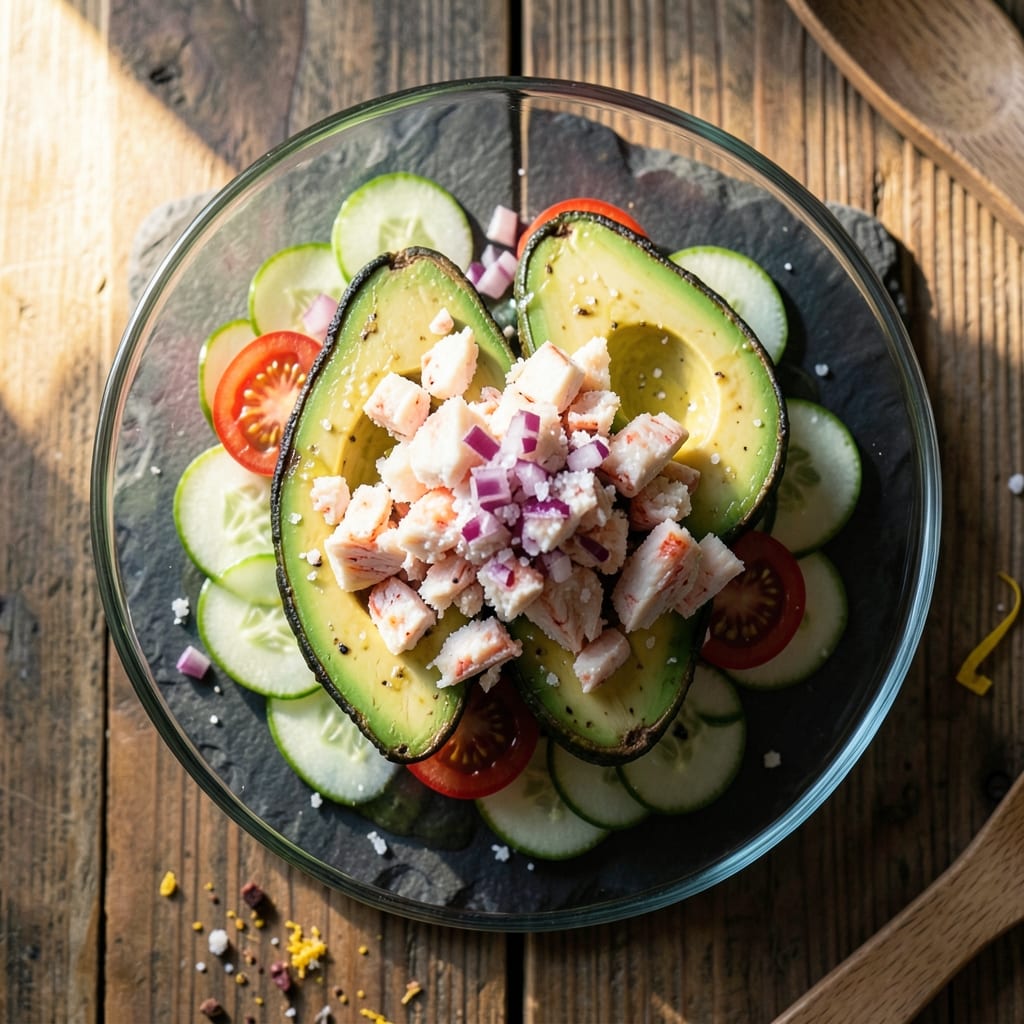 Acapulco Salad Recipe: Smoky Avocado and Crab Delight