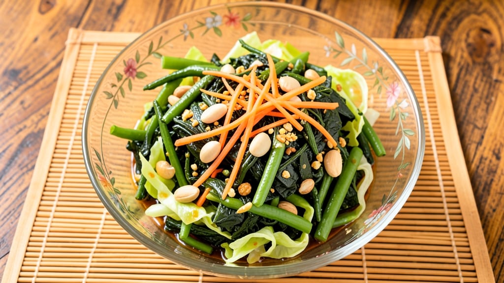 Burmese Green Tea Salad Recipe: Tangy Tamarind and Toasted Peanut Crunch
