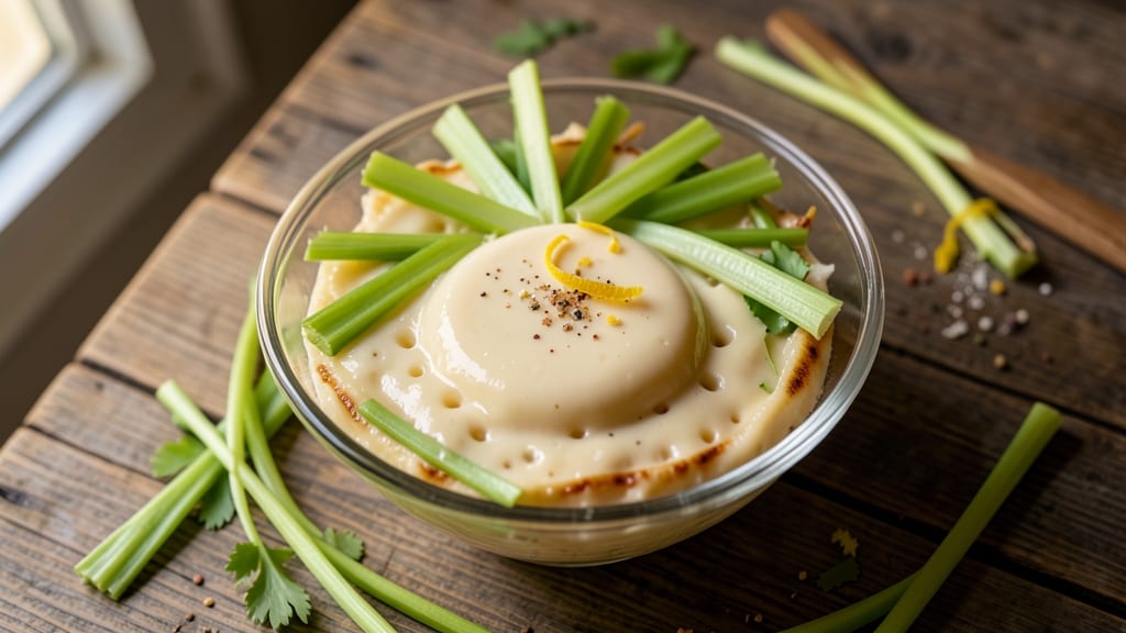 Buttermilk Congealed Salad Recipe: Celery Crown Crunch Meets Tangy Cream Cheese Bliss
