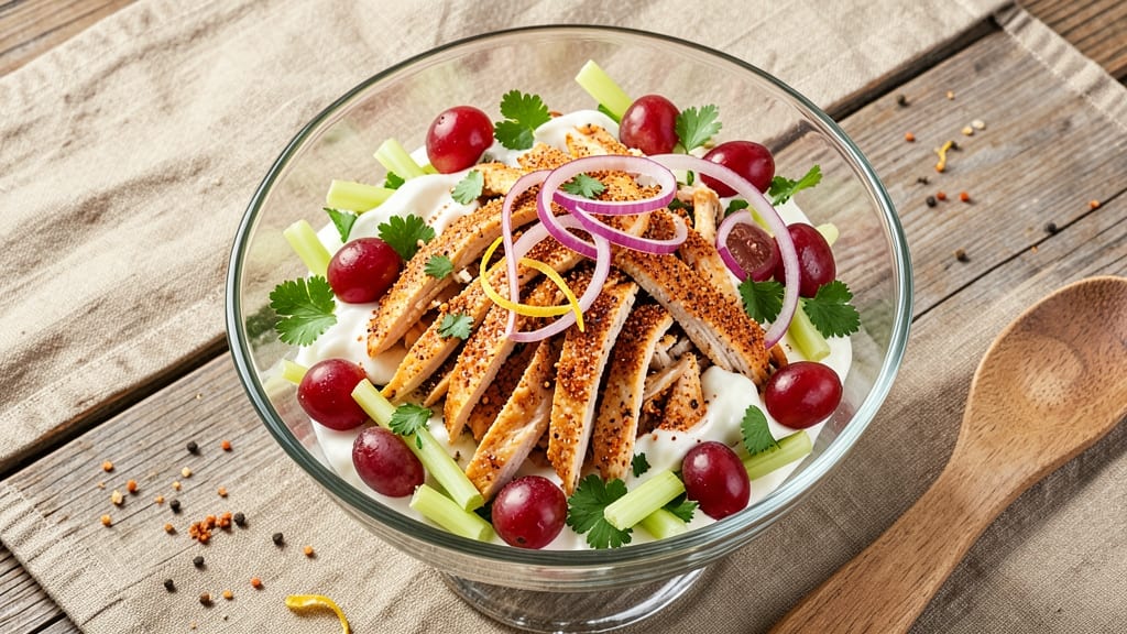 Chicken Salad Recipe With Old Bay Seasoning: Herb-Packed Crunch With Zesty Kick