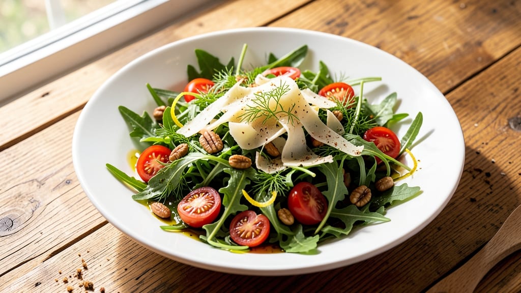 Best Arugula Salad Recipe Ever: Peppery Crunch Meets Creamy Lemon-Dill Bliss