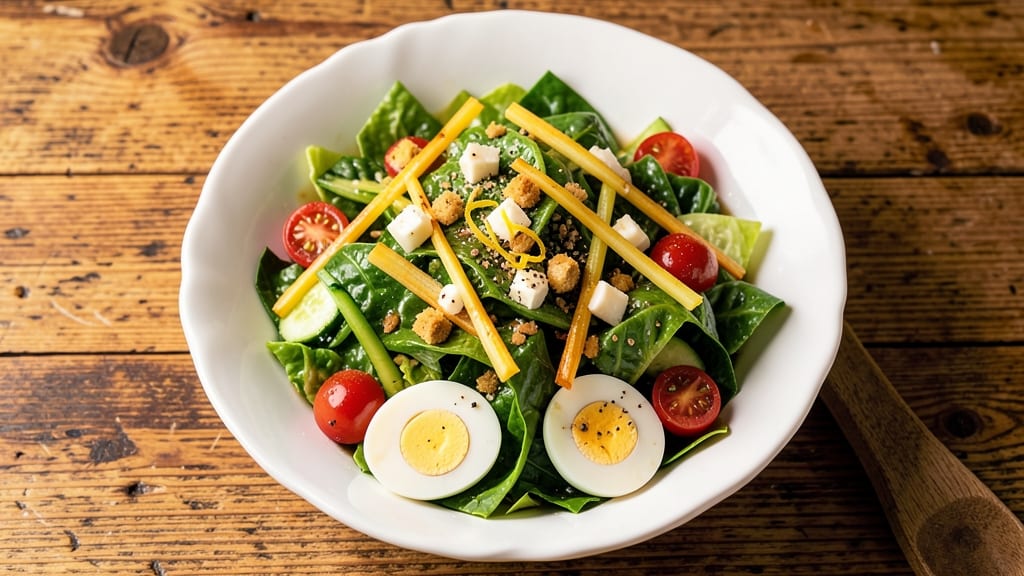Applebee's House Salad Recipe: Crispy Celery Crowns Over Tangy Ranch Dressing