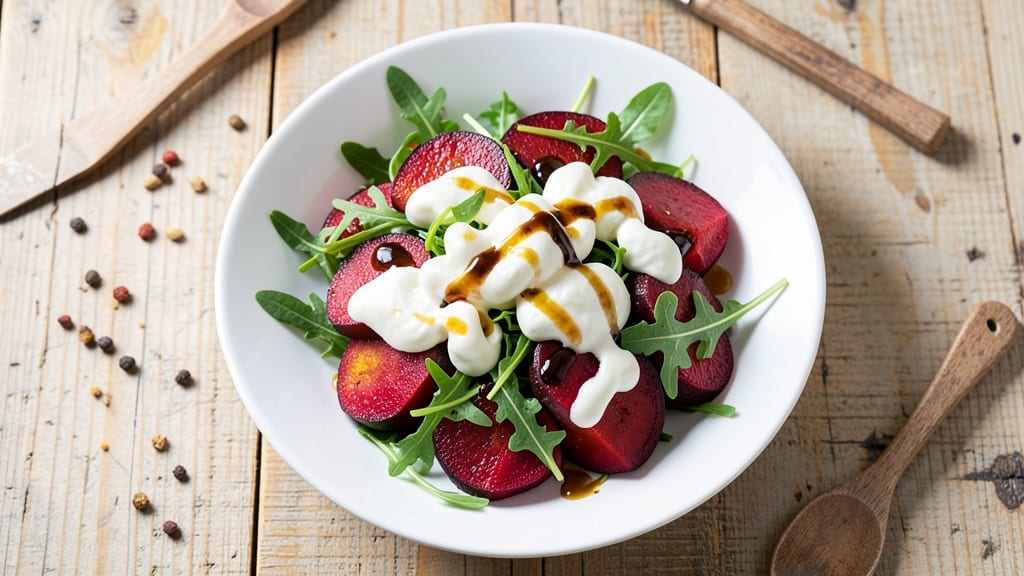 Beet and Mozzarella Salad Recipe: Bright Earthy Bites with Melty Cheese
