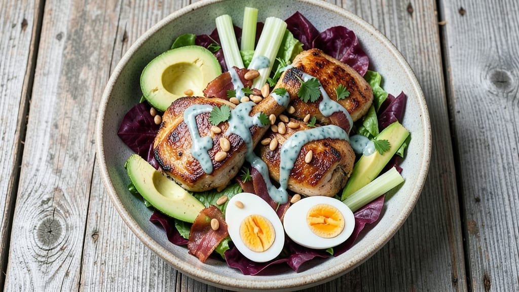 Ina Garten's Cobb Salad Recipe: Crispy Celery Crowns and Herbed Velout Magic