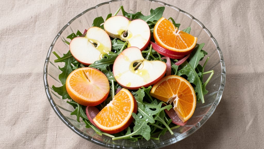 Apple Orange Salad Recipe: Bright Citrus Crunch With Herbed Vinaigrette