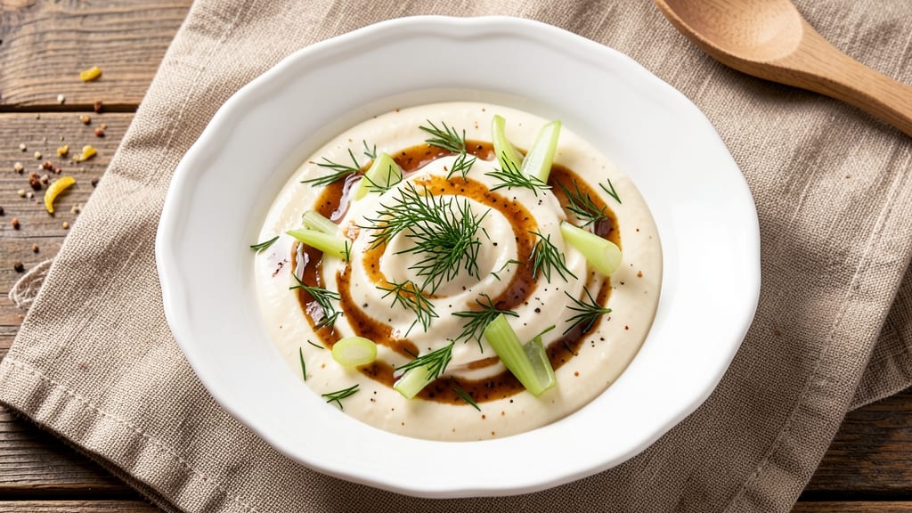Best Potato Salad Dressing Recipe With Mayonnaise: Crisp Celery Crowns Over Rich Dill-Mayo Base