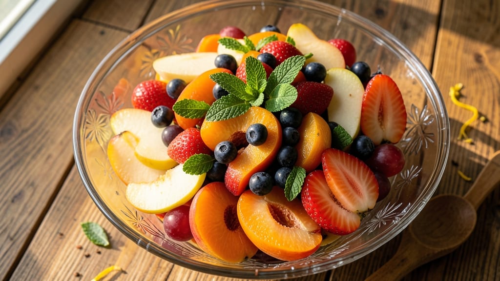 Apricot Fruit Salad Recipe: Summer's Sweet-Tart Crunch in 15 Minutes