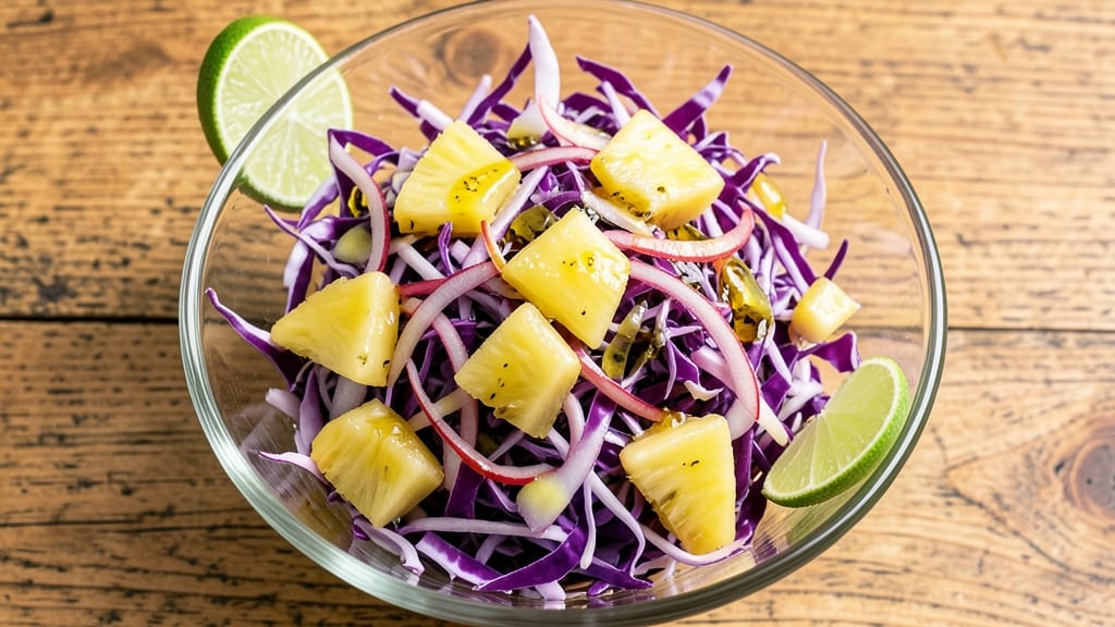Cabbage Pineapple Salad Recipe: Tropical Crunch With Sweet-Tart Balance