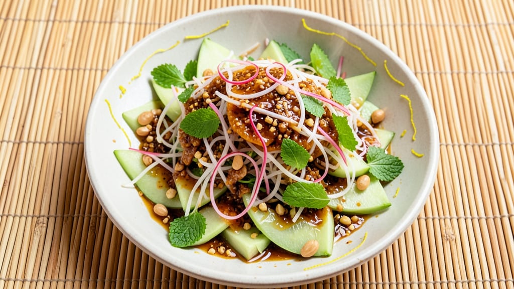 Cambodian Green Papaya Salad Recipe: Tangy Lime and Chili Crunch in 20 Minutes