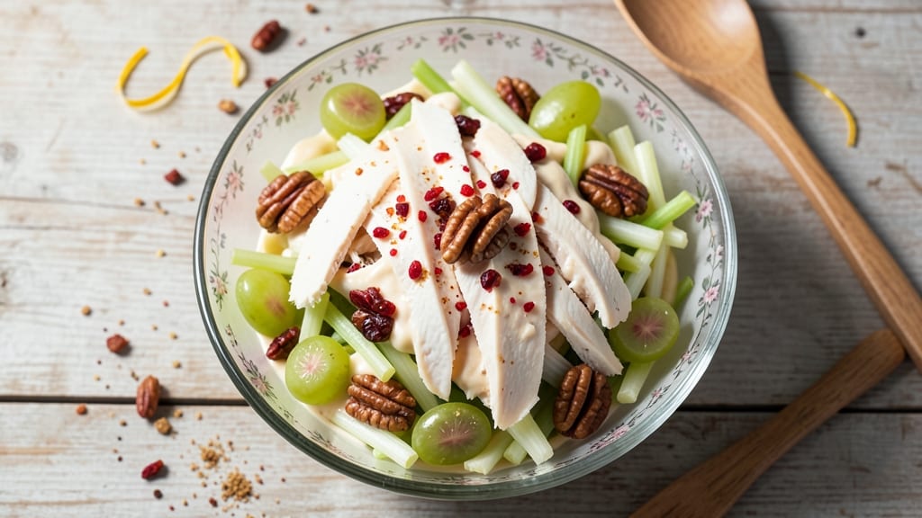 Chicken Salad Recipe With Craisins and Pecans: Sweet-Savory Crunch in Every Bite