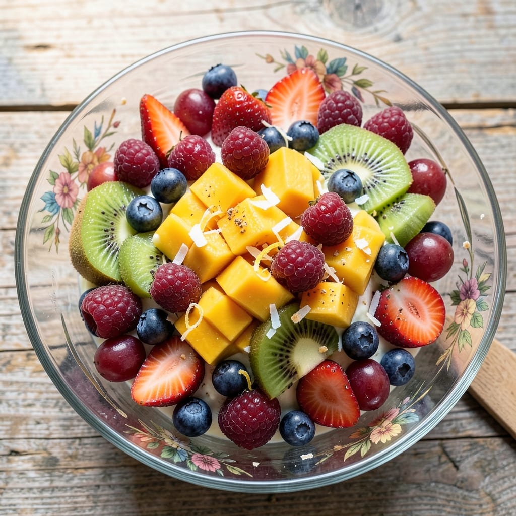 5 Fruit Salad Recipe: Vibrant Rainbow Bites in 10 Minutes
