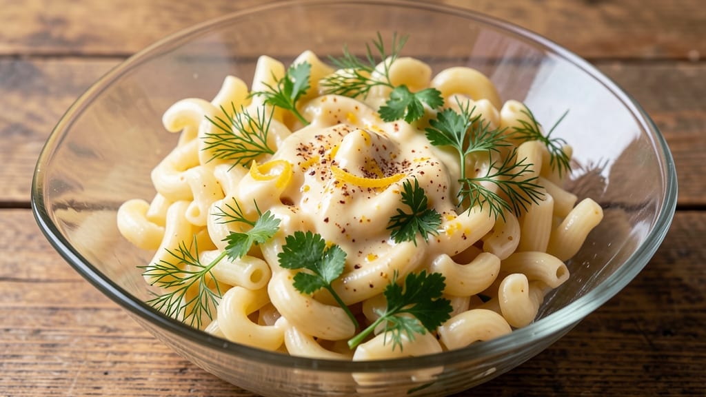 Cook's Country Macaroni Salad Recipe: Celery Crown Crunch Over Zesty Herb Dressing