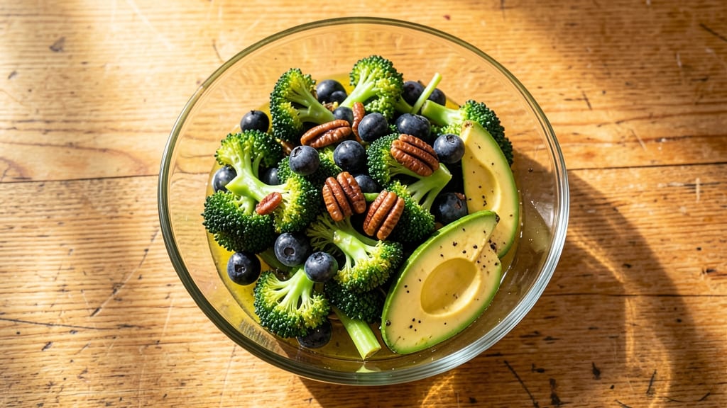 Broccoli Blueberry Salad Recipe: Sweet-Tart Crunch with Creamy Citrus Vinaigrette